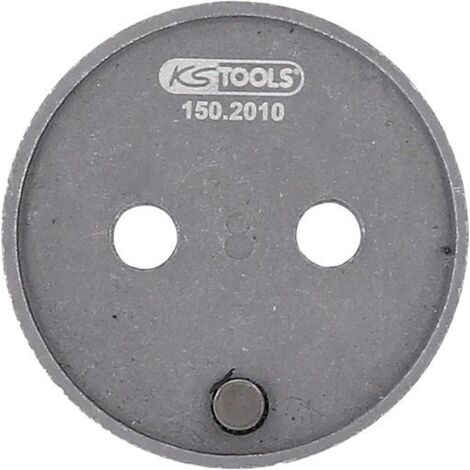 KS Tools 150.2059 Bremskolben-Werkzeug Adapter #P - 52mm - Für Bremskolben-Rückstellsysteme - Aus Stahl
