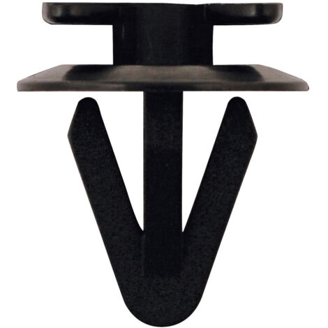 50 Stück Befestigungsclips Für Auto-Schrauben - Schwarz, Passend Für 10mm Löcher