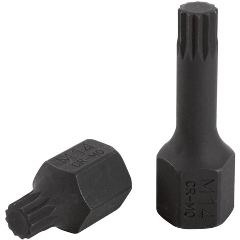 KS Tools 515.1161 Spezial-Stecknuss XZN M14 – 1/2 Zoll, 43 Mm Kurz, Für DUODRIVE
