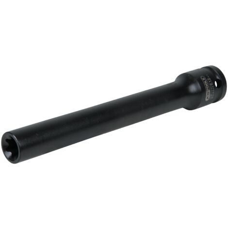 KS Tools 1/4" Torx-E Stecknuss E12 – Chrom-Vanadium, Für Handbetätigung (matt Satiniert)