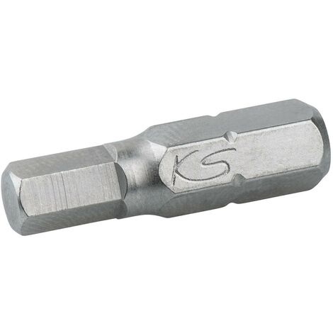 KS Tools 910.2259 Innensechskant Bit Aus Edelstahl - 1/4 Zoll, 25mm, 4mm, Rostfrei