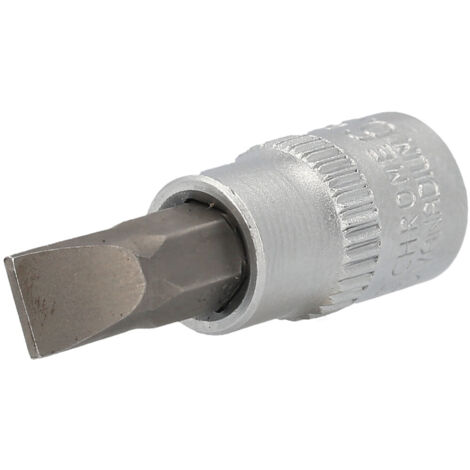 BRILLIANT TOOLS Schlitz-Bit-Stecknuss 1,2 X 6,5 Mm – Für 1/4 Zoll Antrieb