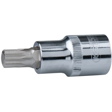 KS Tools 918.1674 Bit-Stecknuss XZN, M10 – 1/2" Antrieb, Chrom-Vanadium-Stahl Für Profis