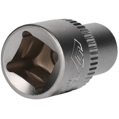 KS Tools 1/4' Torx-E-Stecknuss Lang – E10, Für Handbetrieb, Matt Satiniert, Hochwertiges Profi-Werkzeug