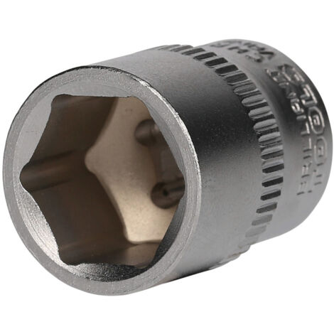 Rhino Sechskant-Stecknuss 14 Mm – Kurz, Für 1/4 Zoll Antrieb, Aus Chrom-Vanadium Stahl