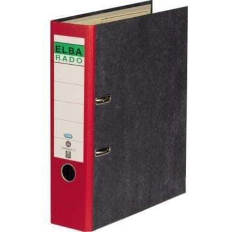 Elba ringmap m45303 a4 transparant pp 4 ringen rings 50 mm 4 stuks - ringbanden