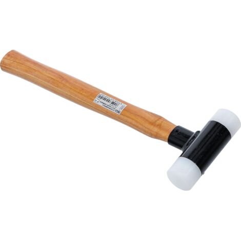 Marteau Caoutchouc Bgs Technic Bgs 1859-30 | Maillet | Manche Hickory | Tête 30 Mm Maillet Nylon