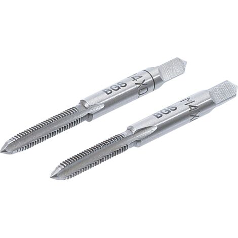 Gewindebohrer Vor- und Fertigschneider M4 x 0,7 mm 2-tlg.