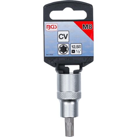 BGS 4188 Bit-Einsatz – 200 Mm Länge, 1/2 Zoll Antrieb, Keil-Profil Für RIBE M14