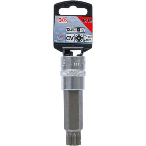BGS 2087-H6 Bit-Einsatz – 1/2" Antrieb, Innen-Sechskant 6 Mm, 120 Mm Lang