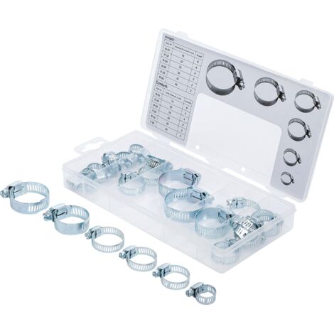 BGS Technic | Schlauchklemmen-Sortiment | 4-tlg. | Online Kaufen