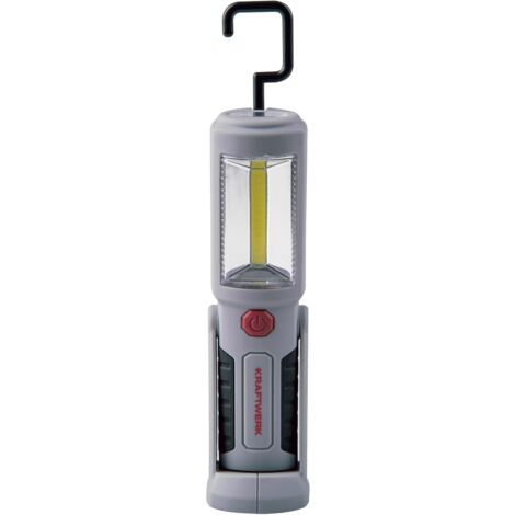 KRAFTWERK Akku-Handlampe Mit COB-LED – 2+1 W, Li-Ion 3.7V, Schweizer Qualität