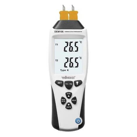 30℃ 800℃ Digital Panel-Thermometer LED Hochtemperatur Thermometer Blau