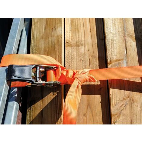 SPANNGURT MIT RATSCHE 500 kg - 25 mm x 5 m - 4-tlg.