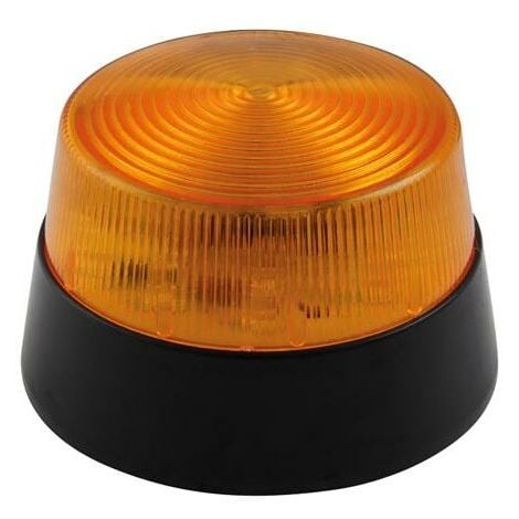 LED-Blitzlicht, orange, 12 V DC