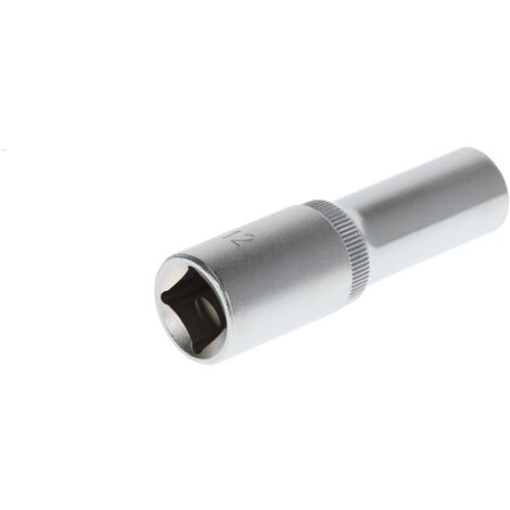 CAROLUS Steckschlüsseleinsatz 1/2“, 13 Mm, 77 Mm Lang – Mit Kugelfangrille, Poliert (GEDORE)