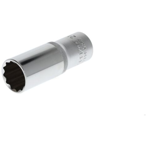 SATA Steckschlüsseleinsatz 21 Mm – 12-kant, 1/2" Antrieb, Aus Chrom-Vanadium-Stahl
