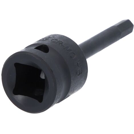 KS Tools 911.0927 1/2" Kraft-Bit-Stecknuss Für Innensechskant (8mm) - Lang, Phosphatiert & Farbcodiert