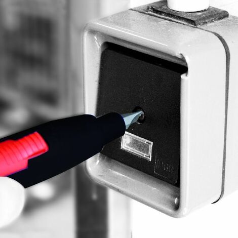 Wiha Schaltschrankschlüssel Stift-Form 1/4 Zoll – Kompaktes Multifunktionswerkzeug Für Elektrotechnik, Klima, Industrie