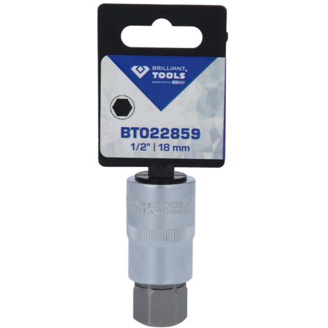 US PRO Tools Innensechskant-Stecknüsse Set – 9-tlg., 3/8 Zoll, 3-10 Mm, 48 Mm Lang