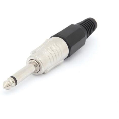 Euroharry 6,35mm Klinkenstecker Adapter - Klinke Auf 2-Pin