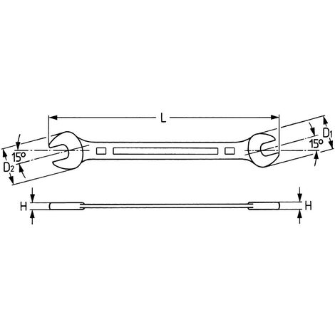 Neo Tools Doppelmaulschlüssel 12 – 610 Schnellkupplung, 6 Mm Anschluss, Aus Vernickeltem Messing, Bis 16 Bar