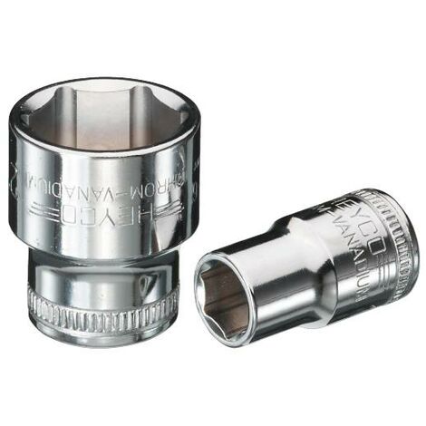 US Pro Tools Steckschlüsseleinsätze – 10-teilig, Metrisch 10-24 Mm, 1/2 Zoll Antrieb, 6-kant, CR-V Stahl, Schwarzes Oxid-Finish