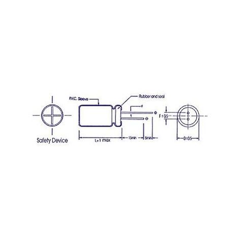 EPCO B41303-B747: Becher-Elko, Radial, 4,7 MF, 40 V, 85°C, 20% Bei Elektronik