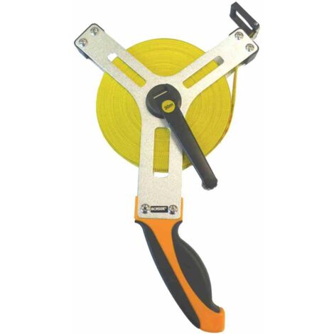 Tiefenmessgerät 15 M – Fiberglasband, 0,6 Cm Breit, Skala In Fuß & Zoll