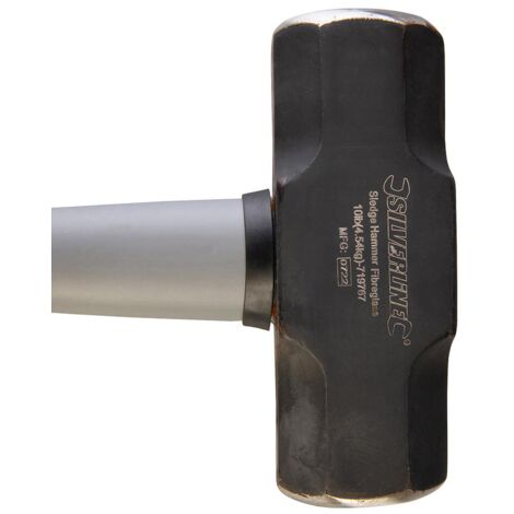Masse 3,18kg Silverline - Manche Fibre Verre - Pour Démolition Et Construction - Surfaces Trempées