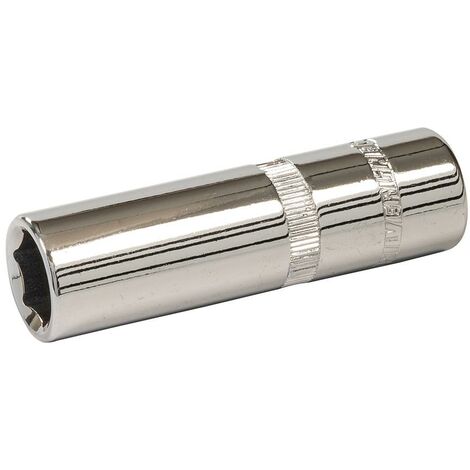 Silverline Steckschlüsseleinsatz, Lang, 14 Mm, 1/2 Zoll Antrieb – Aus Chrom-Vanadium-Stahl