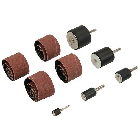 Silverline Lamellenschleifrad 50mm 80er Körnung - Für Holz, Metall & Kunststoff