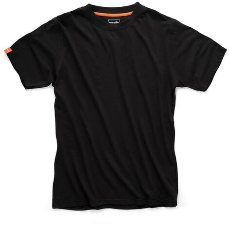 Scruffs T-Shirt „Eco Worker“, schwarz Größe S