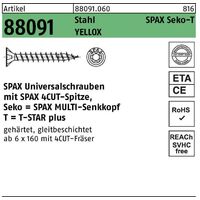 SPAX Schraube R 88091 Senkkopf/T-STAR TG 3 x 40/ 23-T10 Stahl galvanisch verz...