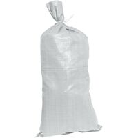 10 Müllsäcke Für Schutt & Gartenabfälle – 55 X 95 Cm, Bis 55 Kg Belastbar | Aus Robustem Polypropylen, Wiederverwendbar