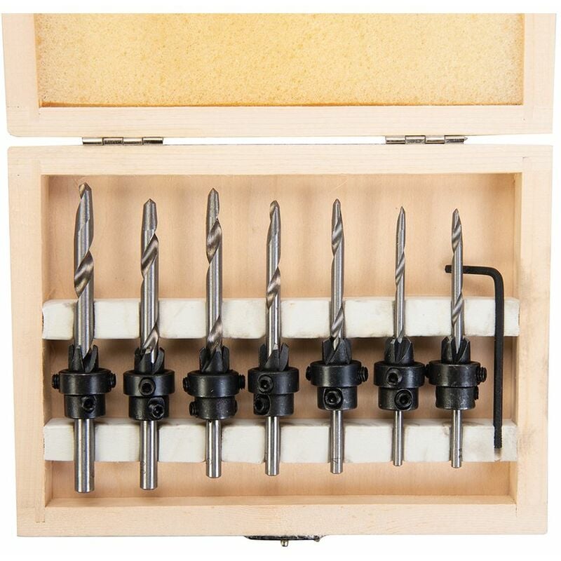 Silverline Titanium-Coated HSS and Masonry Drill Bit Set 19pce 1