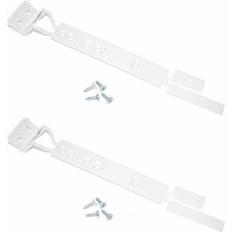 2 x Universal Integrated Sliding Door Hinge Mounting Kit  Compatible Non-Genuine by Ufixt (1/4)