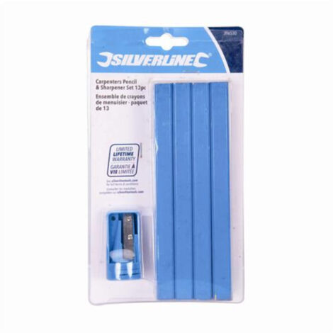 13-Piece Carpenter Pencil & Sharpener Set – Keep Your Markers Sharp On The Job!