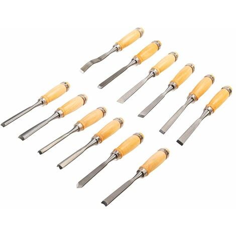 Silverline Wood Carving Set 12pce - 200mm