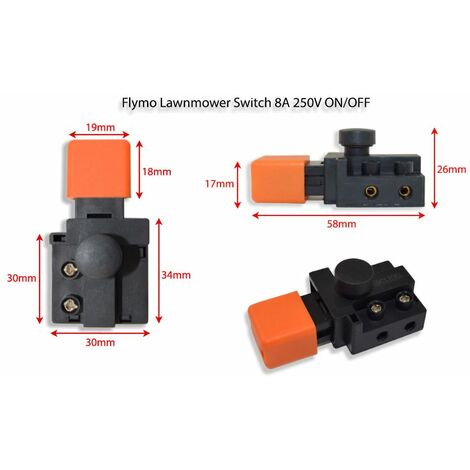 Flymo Hover Compact 300 37VC Lawnmower Switch