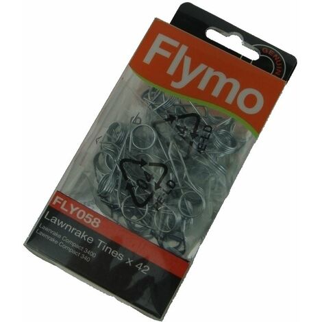 Flymo lawnrake deals compact 3400