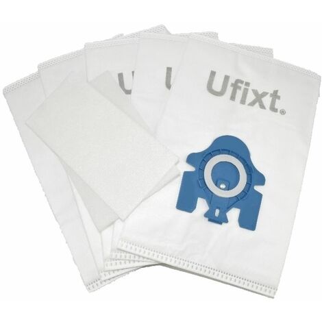 GN BAGS FOR MIELE S5361 VACUUM BAGS TYPE GN X 5 + 2 FILTERS (1/2)