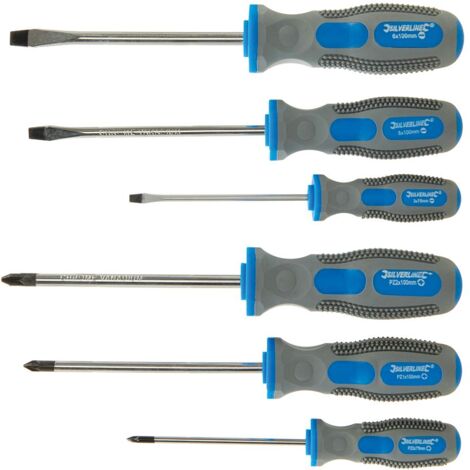 Silverline General Purpose Screwdriver Set 6pce - 6pce
