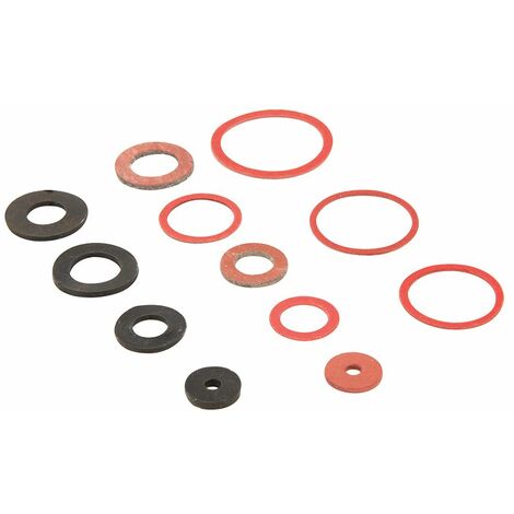 Fixman Fibre &amp Rubber Washers Pack - 280pce