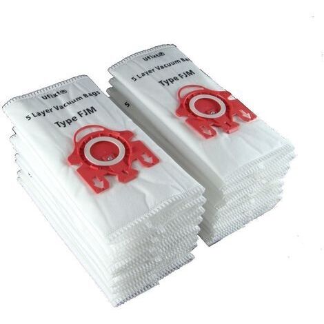 Pack Of 20 FJM Bags For Miele S371 Vacuum Bags Type FJM Free Delivery (1/5)