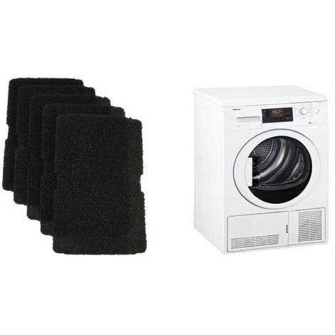 XSHAO® Beko Filters, 10 stuks, warmtepompdroger, filter voor Beko 2964840100, Grundig/Blomberg/Elektra Bregenz/schuim-filter voor wasdroger