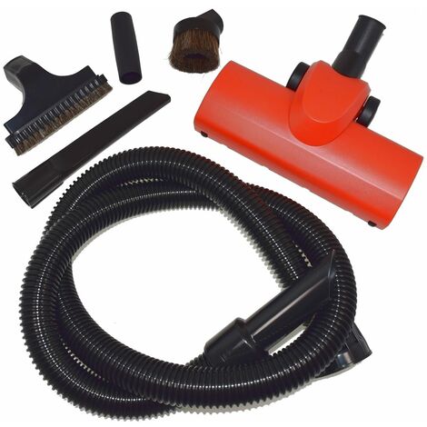 Numatic BASIL 2.5 Metre Vacuum Hose 4 Piece Tool Set Turbo Head