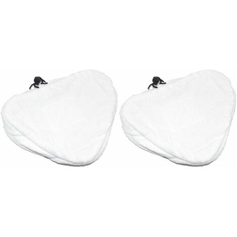 2 X Steam Mop Microfibre Cleaning Cloth Cover Pads Kit Fits Swan (1/5)