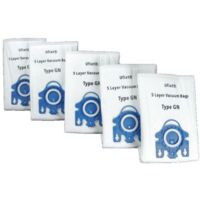 GN BAGS FOR MIELE S5000 VACUUM BAGS TYPE GN X 5 + 2 FILTERS