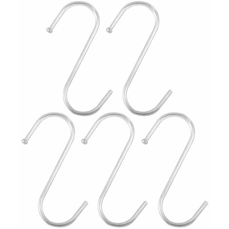 Dekton DT70565 5 Piece S Shaped Hanging Hook Set